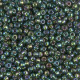 Miyuki seed beads 8/0 - Silverlined olive ab 8-1026